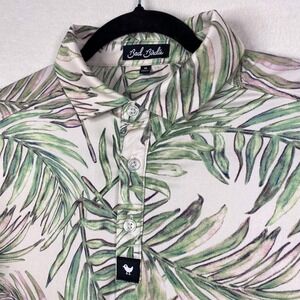 Bad Birdie Shirt Mens Size Medium Incognito Golf Polo All Over Print